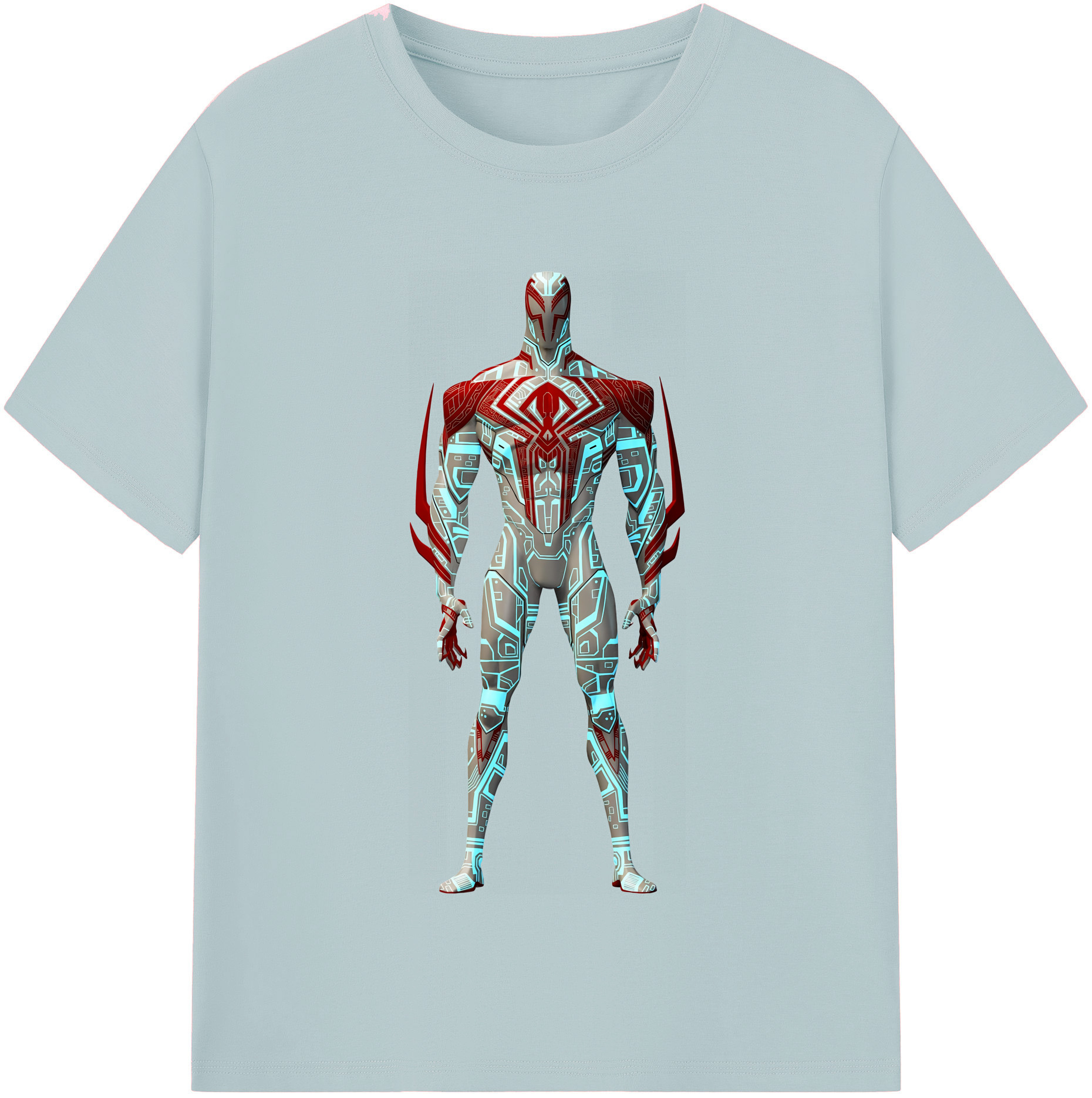（画像用） Spider Man スパイダーマン 綿100％半袖Tシャツ（フロントプリント）